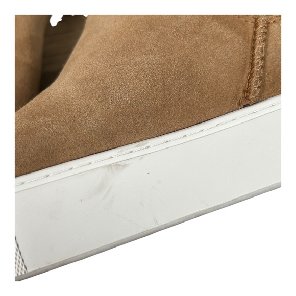 UGG Mauna Chestnut Suede Chelsea Sneaker Boots 8.5 - Picture 9 of 12